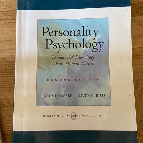 Personality Psychology Larsen Bass