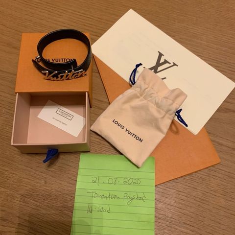 Louis Vuitton Autograph Bracelet