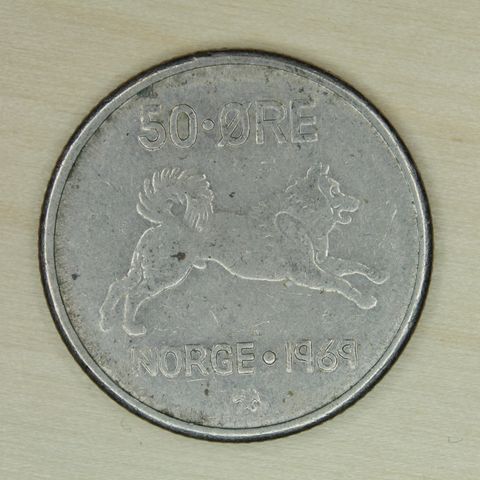 50 øre 1969 Norge   (658)