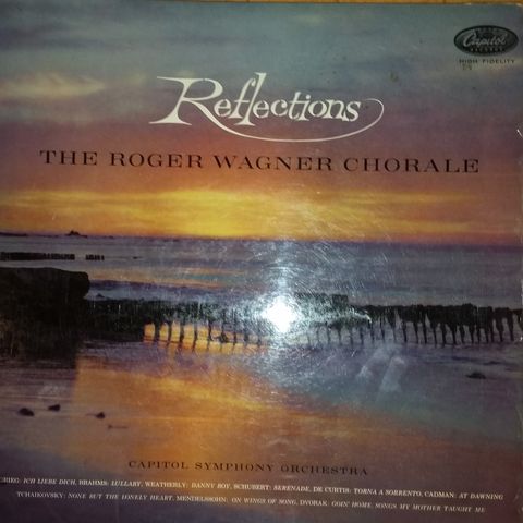 The Roger Wagner Chorale LP, "Reflections".