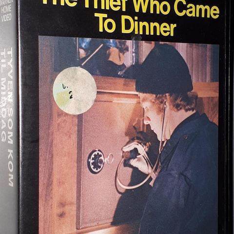 VHS BIG BOX.THE THIEF WHO CAME TO DINNER.