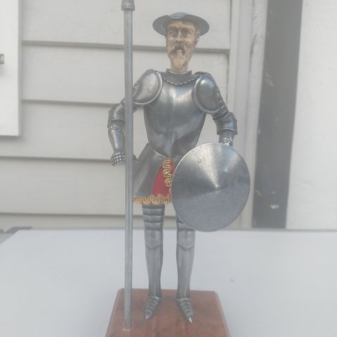 Armadura Quijote figur Silver knigh selges