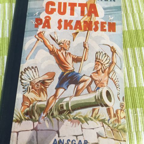 Gutta på Skansen.   Gammel guttebok.  Viktor Myren fra 1948