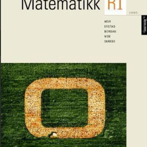 Matematikk R1 (Aschehoug) lærebok