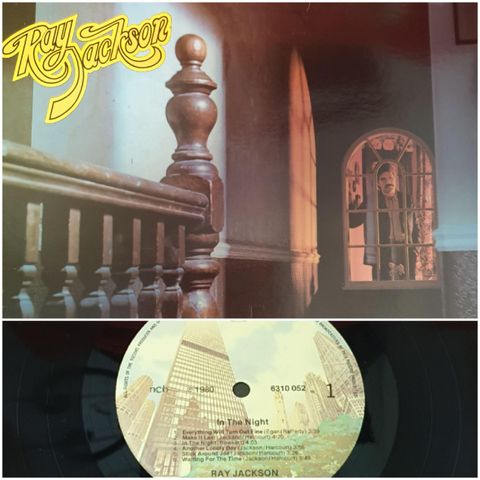 VINTAGE/RETRO LP-VINYL "RAY JACKSON/IN THE NIGHT"