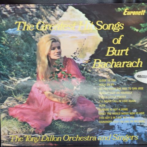 The Tony Dillon Orchestra And Singers – The Greatest Hit Songs Of Burt Bacharach