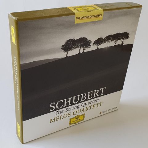 SCHUBERT / MELOS QUARTET 6CD BOX