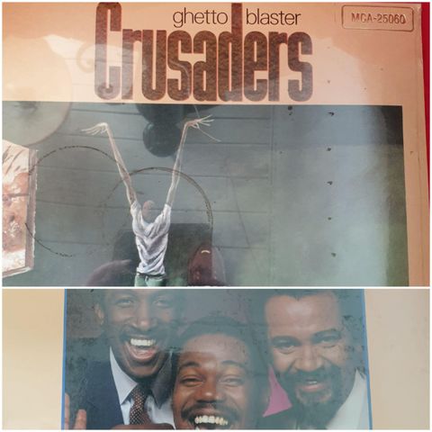 VINTAGE/RETRO LP-VINYL "GHETTO BLASTER/CRUSADERS"