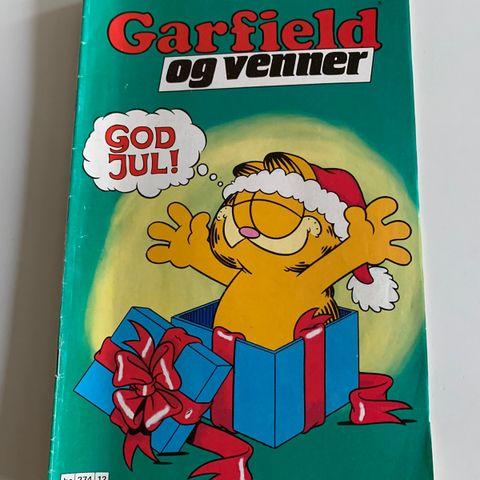 Garfield og venner nr 12 1989