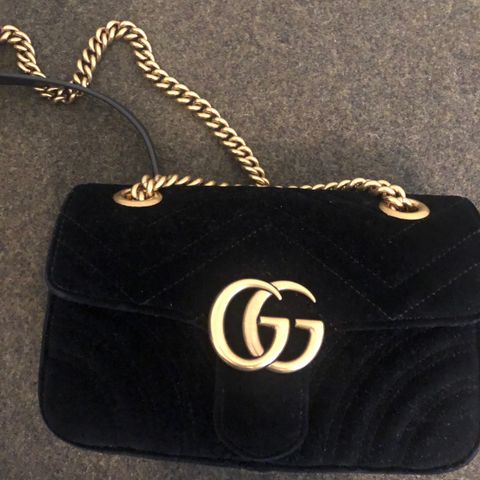 GG Marmont velvet mini bag