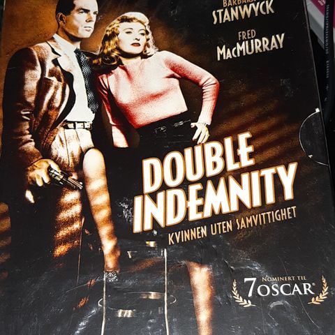 Double Indemnity(DVD)NORSK TEKST