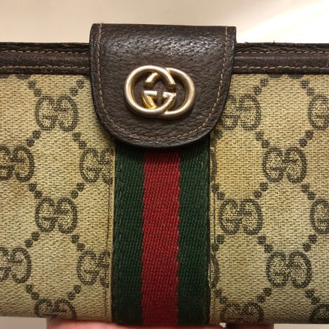 Vintage Gucci Lommebok Sherry Line