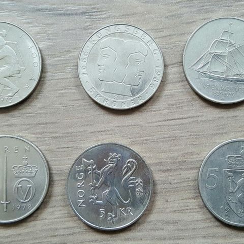 5 kr minnemynter