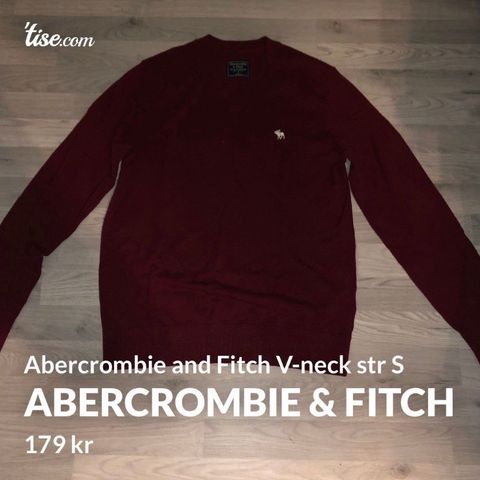 Abercrombie & Fitch V-neck genser