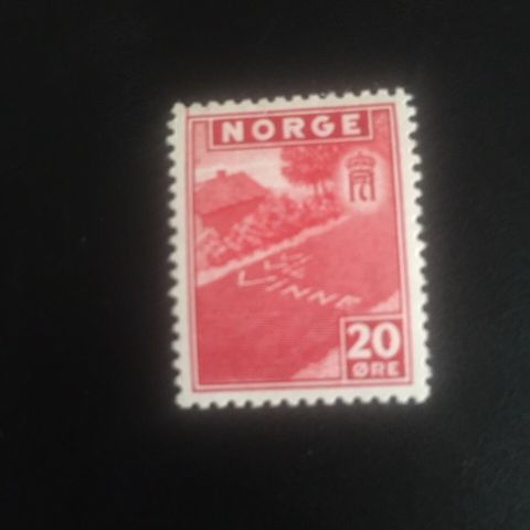 Norske frimerker 1945.