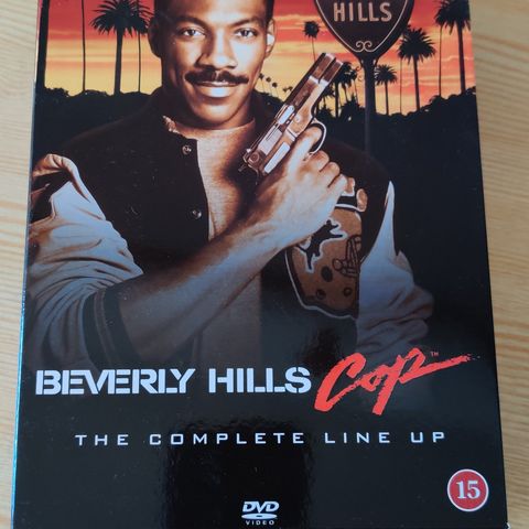 Beverly Hills Cop, The Complete Line Up! (Alle 3 filmene)