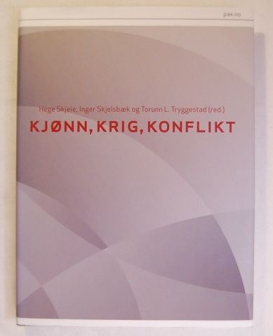 Kjønn, krig, konflikt – red. Skjeie m.fl.