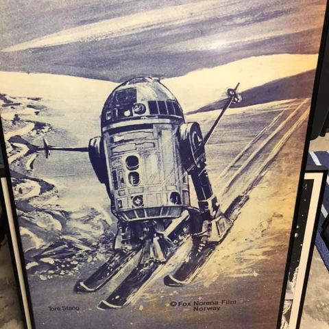 Star Wars-plakat med R2D2 fra 1979 kjøpes