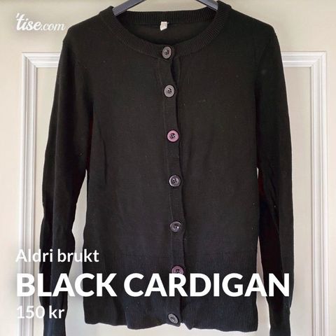 Black Cardigan