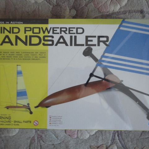 Wind Powered Landsailer