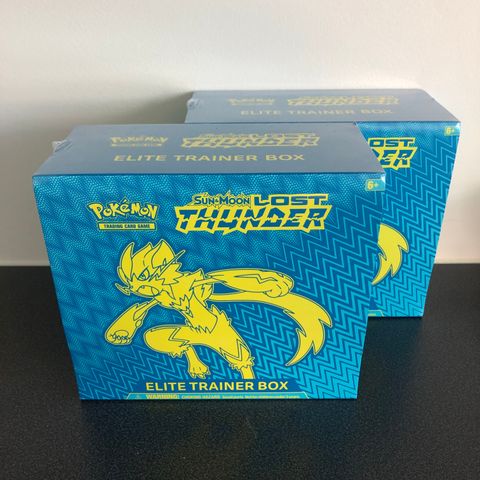 Pokemon Lost thunder Elite trainer boks