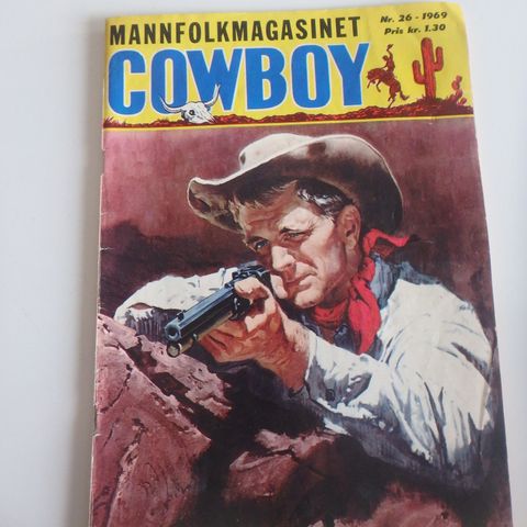 Cowboy mannfolkmagasinet nr. 26 1969