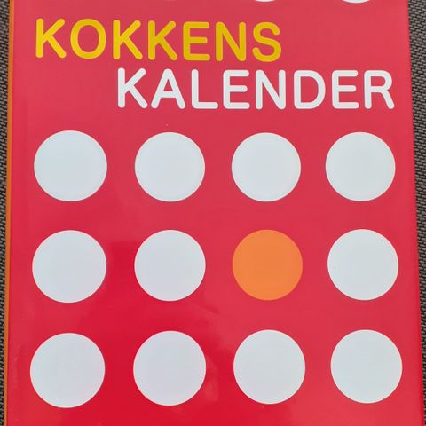 KOKKENS KALENDER - Finn Valgermo.  NY, IKKE LEST!