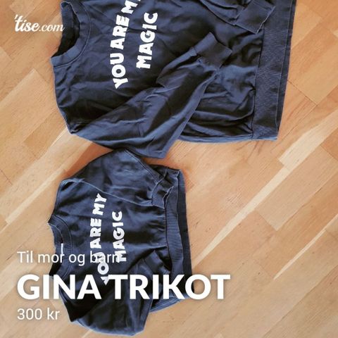 Genser fra gina tricot str 86 og M