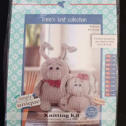 Strikkesett /  Knitting kit