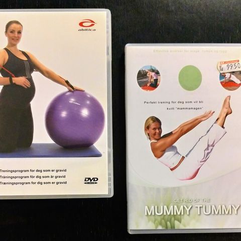 Trenings-DVDer til før og etter fødsel