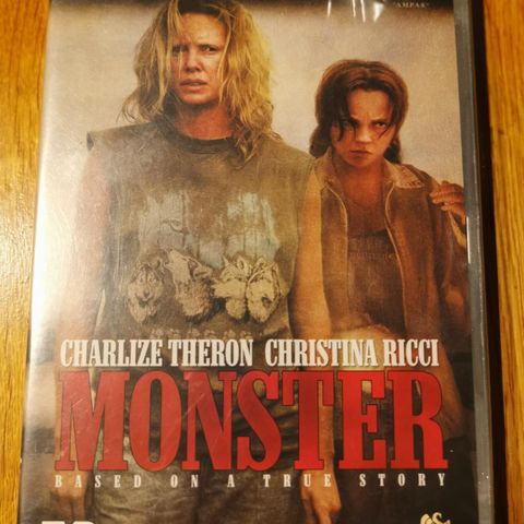 Monster (DVD, i plast, Charlize Theron/Christina Ricci)