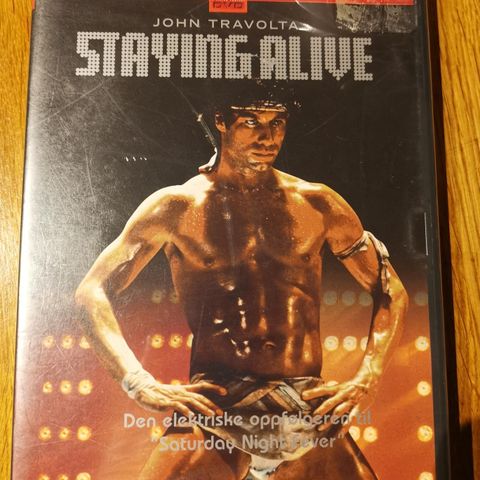 Staying Alive (DVD, John Travolta, ny i plast)