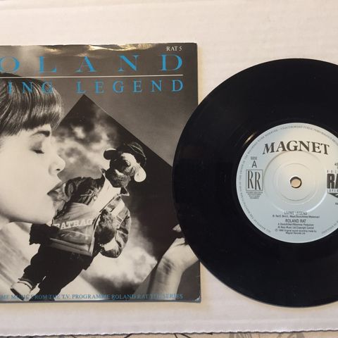 ROLAND RAT / LIVING LEGEND - 7" VINYL SINGLE