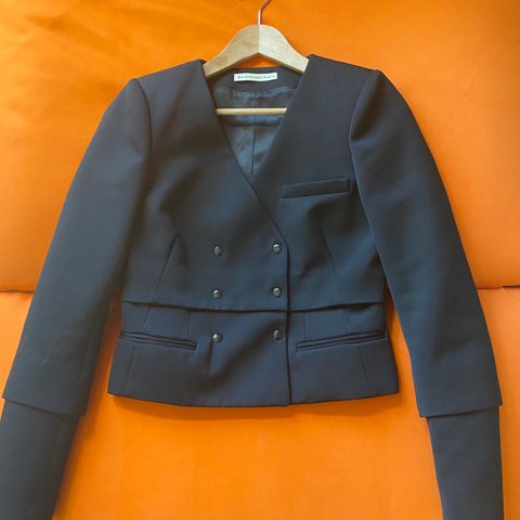 Balenciaga ytterjakke/blazer i ull