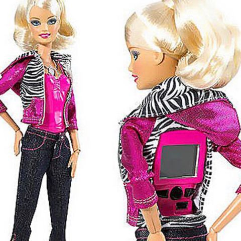 Mattel barbie med innebygd kamera. Unik! Samlerobjekt.