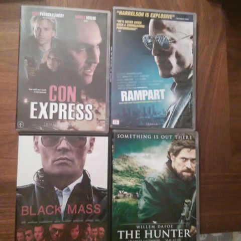 DVD The Hunter -- black mass-- rampart