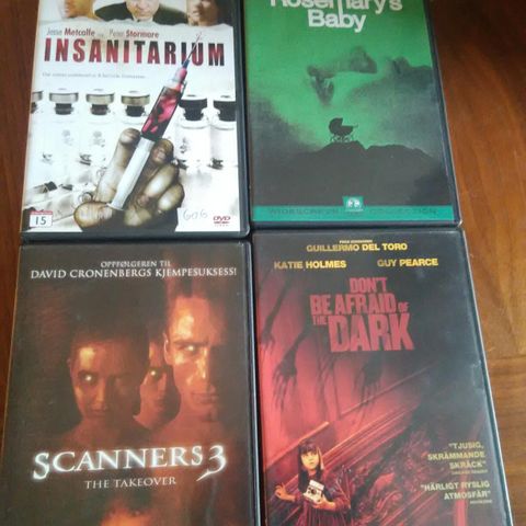 Insanitarium -rosemarys baby-scanners 3 -dont be afraid of the dark-