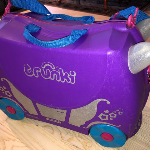 Fin Prinsesse Trunki trille koffert