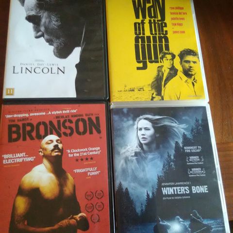 DVD Winters Bone - bronson-- lincoln-way of the gun