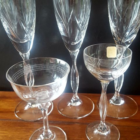 Spiegelau Vesta og Mignon- Champagneglass og likørglass