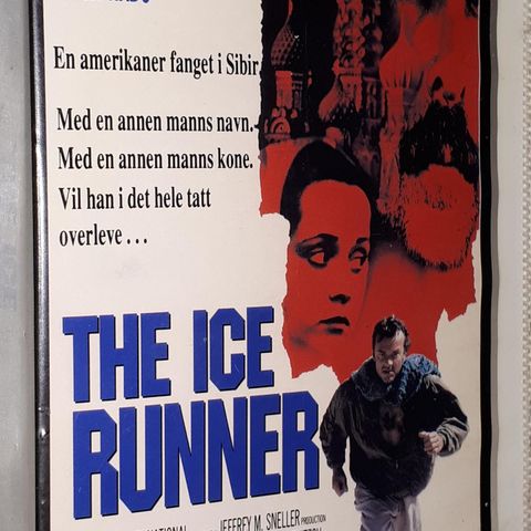 VHS SMALL BOX.THE ICE RUNNER.