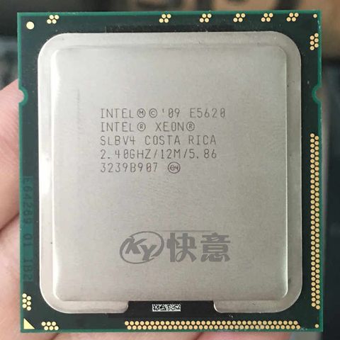 Intel Xeon 5620 2.4 ghz quad core