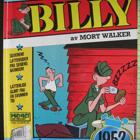 Billy - Album - 7 stk (+ 8 Julen) - Mye gammelt lesestoff - Se bilder!