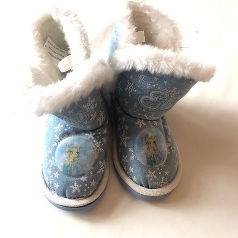 Ubrukt tøfler/snowboots fra Disney Frozen, str 24