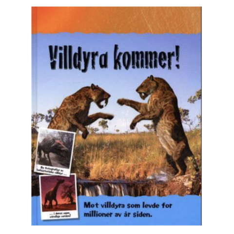 Barnebok: Villdyra kommer! (innbundet)