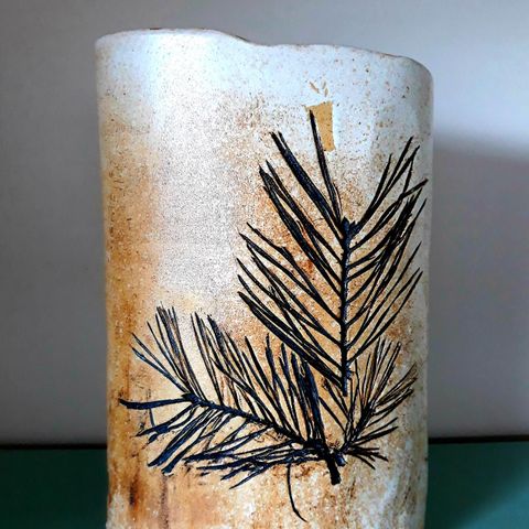 Keramikk-vase fra Finland