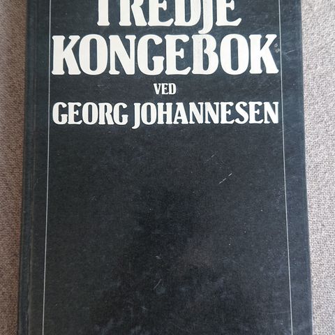 Tredje kongebok av Georg Johannesen