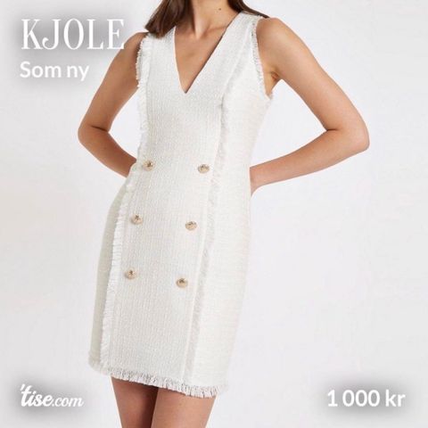 kjole - som NY. (S-M)