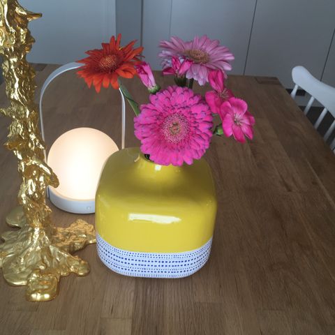 Broste Copenhagen Matilde vase. Gul