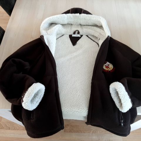 Disney fleece jakke str M.